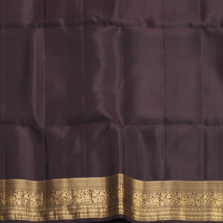 Hayagrivas Vadamalli Purple Handloom Soft Silk Saree KBF863H9-1
