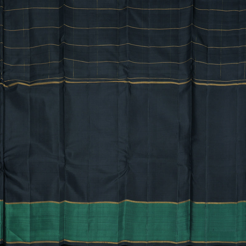 Hayagrivas Handloom Multicolour Checks Kanjivaram Silk Saree KBF872H4-1