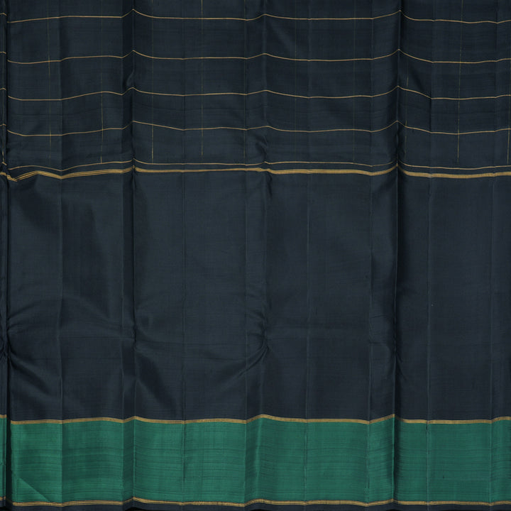 Hayagrivas Handloom Multicolour Checks Kanjivaram Silk Saree KBF872H4-1