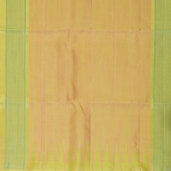 Hayagrivas Pista Green Handloom Soft Silk Saree KBF878H10-1