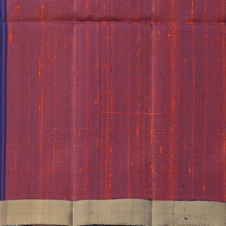 Hayagrivas Dark Blue Handloom Soft Silk Saree KBF878H5-1