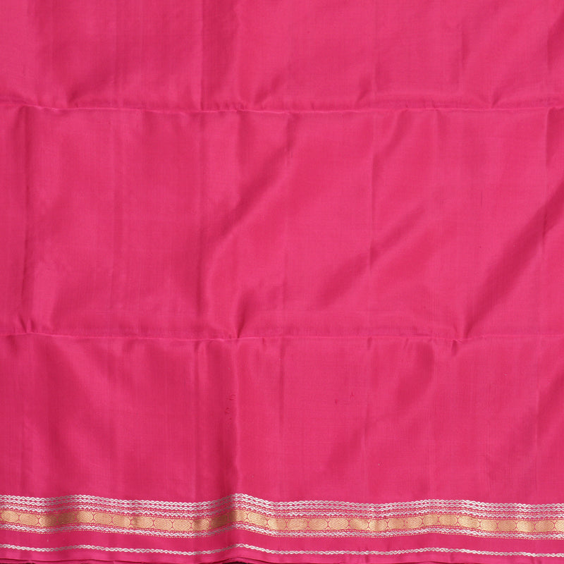 Hayagrivas Onion Pink Handloom Soft Silk Saree KBF880H5-4