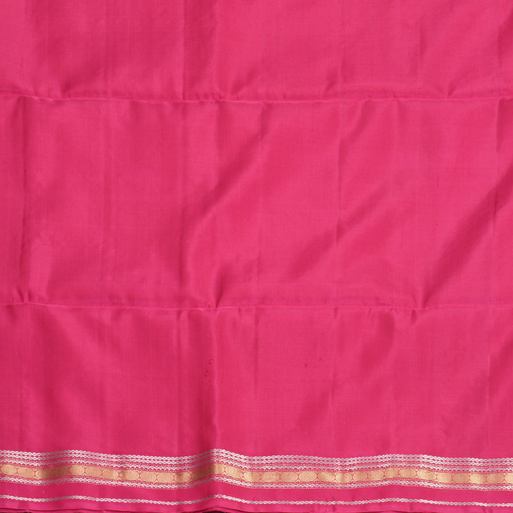 Hayagrivas Onion Pink Handloom Soft Silk Saree KBF880H5-4