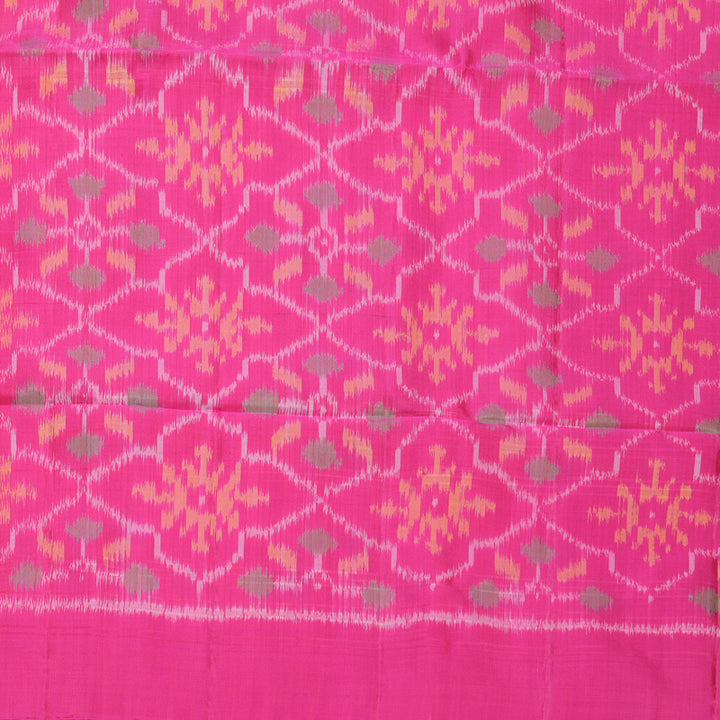 Hayagrivas Fanta Orange Handloom Soft Silk Saree KBF880H6-11