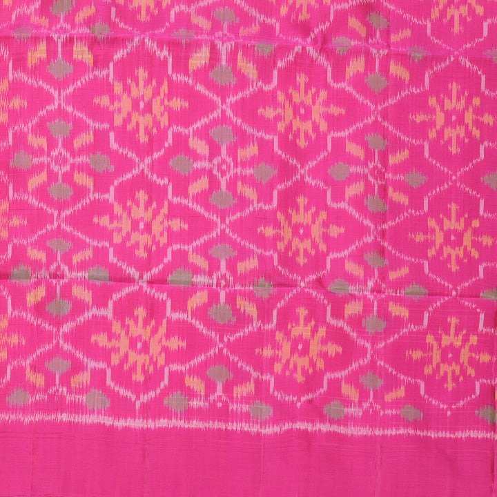 Hayagrivas Fanta Orange Handloom Soft Silk Saree KBF880H6-11