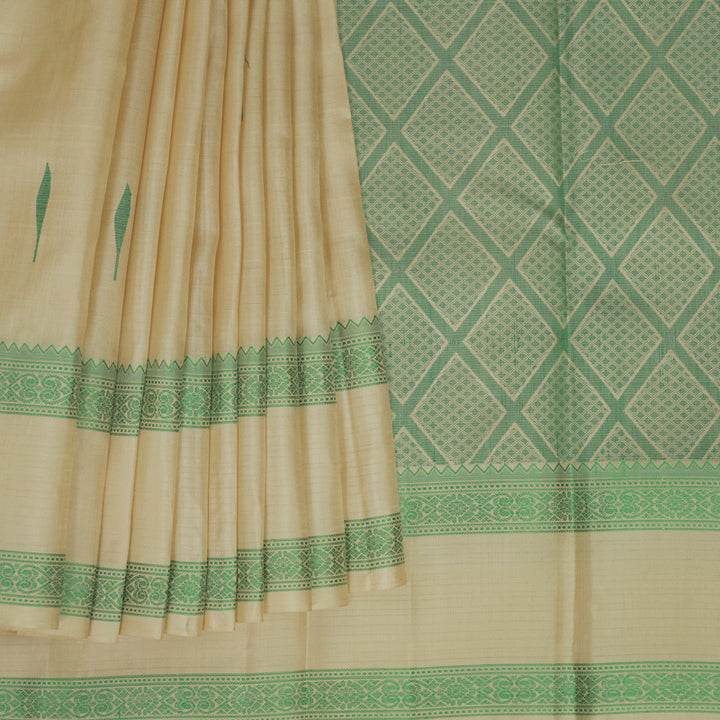 Hayagrivas Sandal Handloom Soft Silk Saree KBF880H6-4