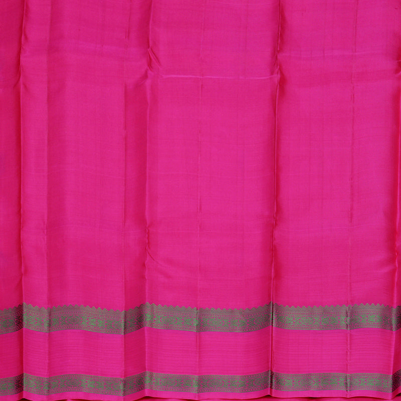 Hayagrivas Rani Pink Handloom Soft Silk Saree KBF880H6-6