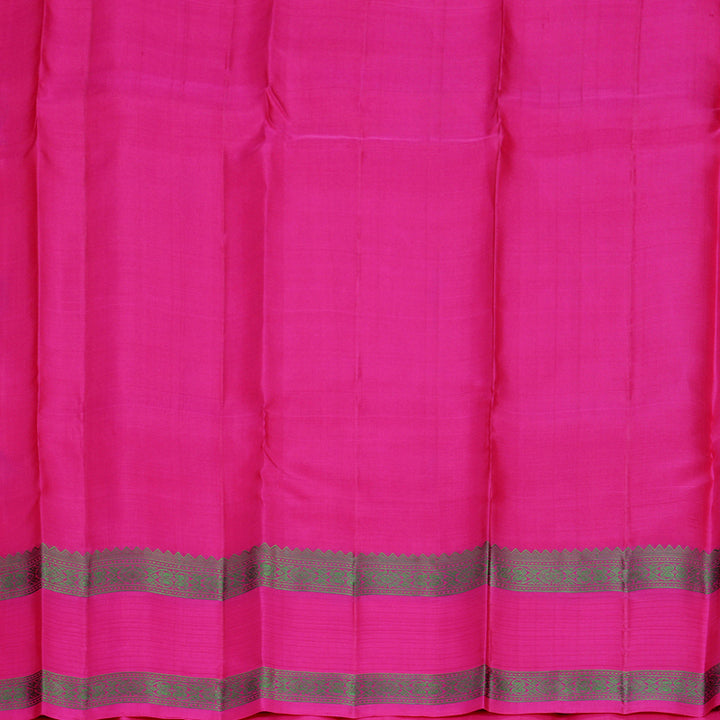 Hayagrivas Rani Pink Handloom Soft Silk Saree KBF880H6-6