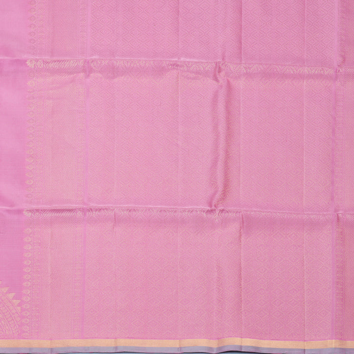 Hayagrivas Baby Pink Handloom Soft Silk Saree KBF880H7-1