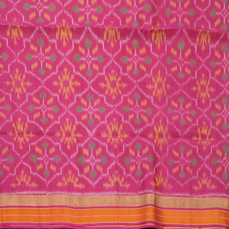 Hayagrivas Aqua Green Handloom Soft Silk Saree KBF880H8-1