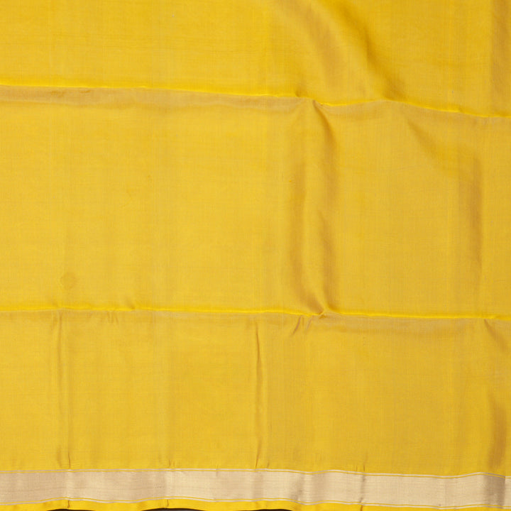 Hayagrivas Mild Yellow Handloom Soft Silk Saree KBF880H8-10