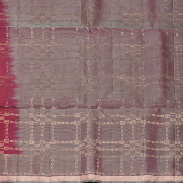 Hayagrivas Magenta Handloom Soft Silk Saree KBF881H17-1
