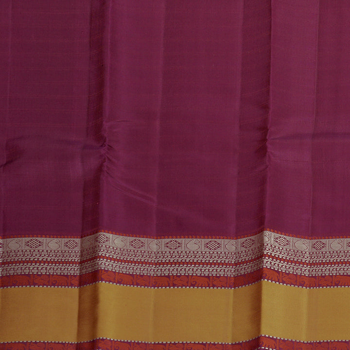 Hayagrivas Purple Handloom Soft Silk Saree KBF881H19-1