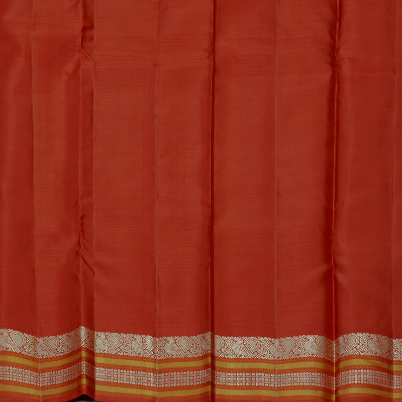 Hayagrivas Red Handloom Soft Silk Saree KBF881H20-1