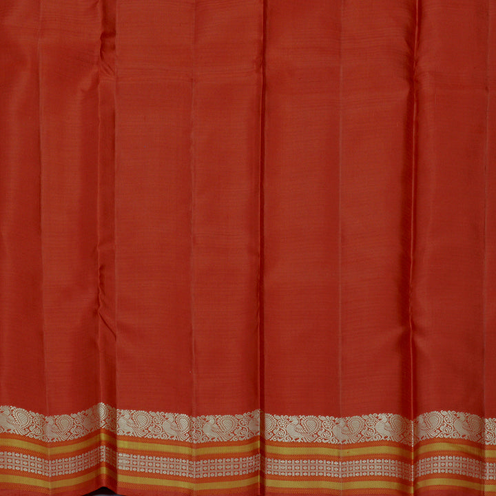 Hayagrivas Red Handloom Soft Silk Saree KBF881H20-1