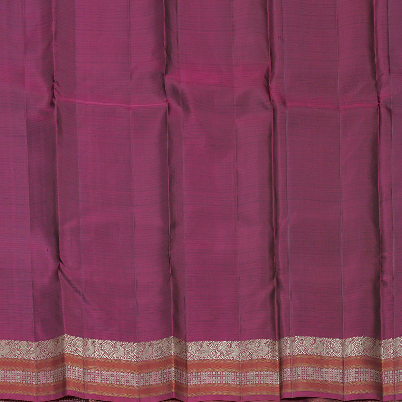 Hayagrivas Bottle Green Handloom Soft Silk Saree KBF881H20-2