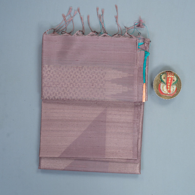 Hayagrivas Mauve Handloom Soft Silk Saree KBF881H21-1