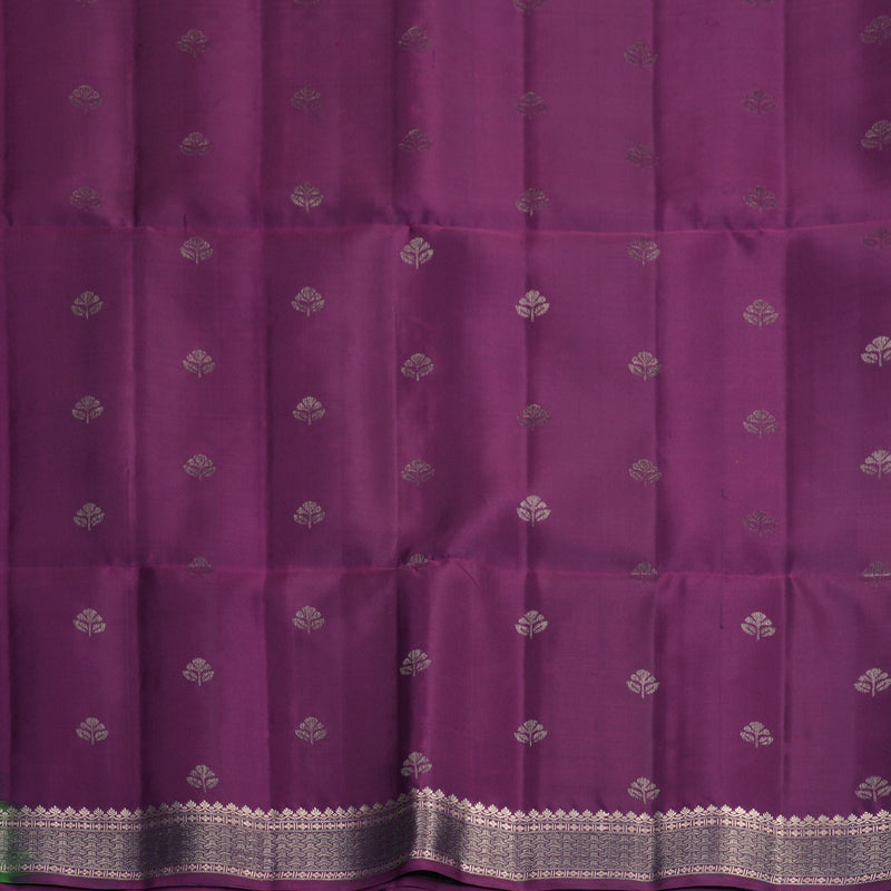 Hayagrivas Purple Handloom Soft Silk Saree KBF881H23-1