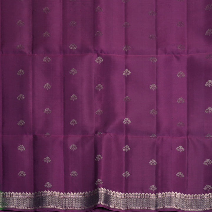 Hayagrivas Purple Handloom Soft Silk Saree KBF881H23-1