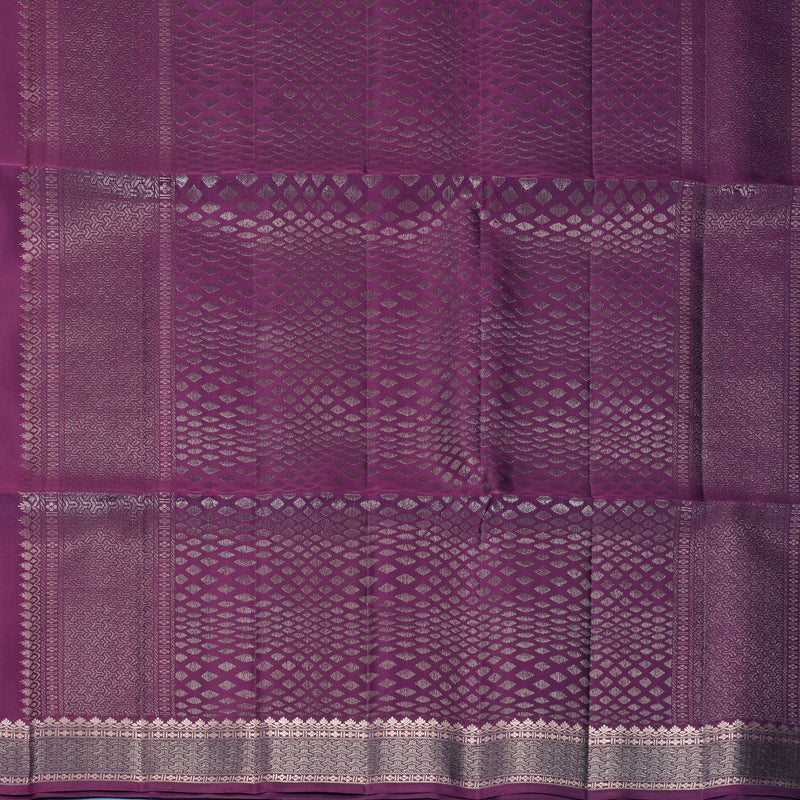 Hayagrivas Purple Handloom Soft Silk Saree KBF881H23-1