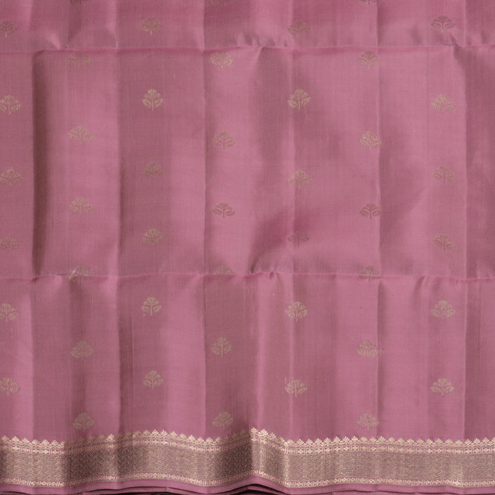 Hayagrivas Mauve Handloom Soft Silk Saree KBF881H23-2