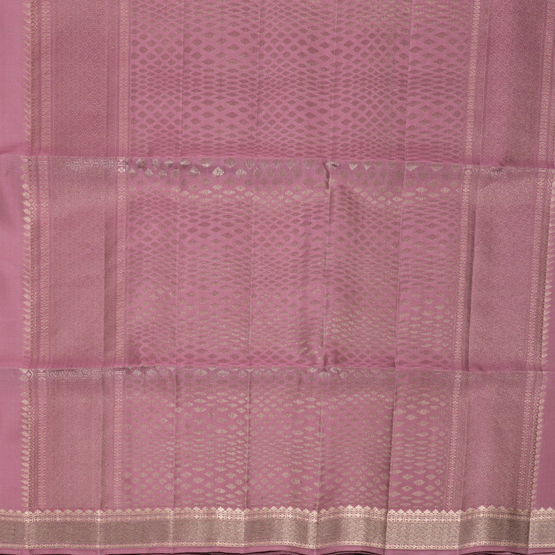 Hayagrivas Mauve Handloom Soft Silk Saree KBF881H23-2