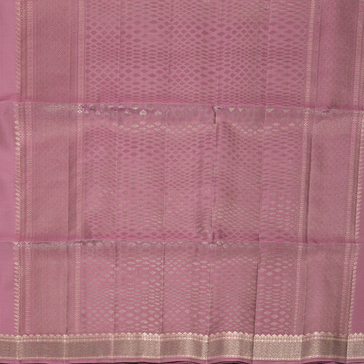 Hayagrivas Mauve Handloom Soft Silk Saree KBF881H23-2