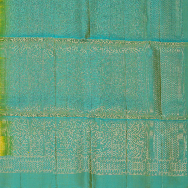 Hayagrivas Lime Green Handloom Soft Silk Saree KBF881H26-2