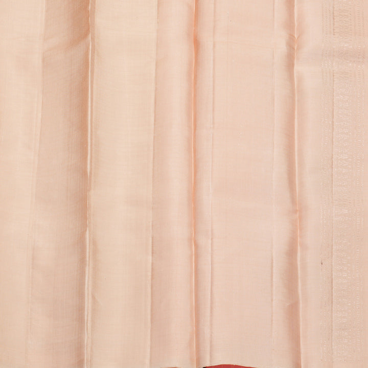 Hayagrivas Handloom Baby Pink Kanjivaram Silk Saree KBF881H9-1