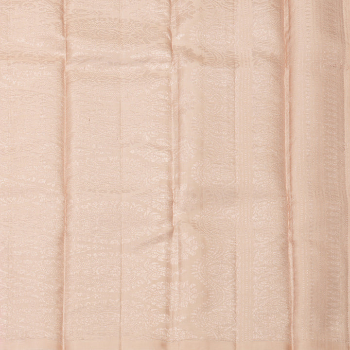 Hayagrivas Handloom Baby Pink Kanjivaram Silk Saree KBF881H9-1
