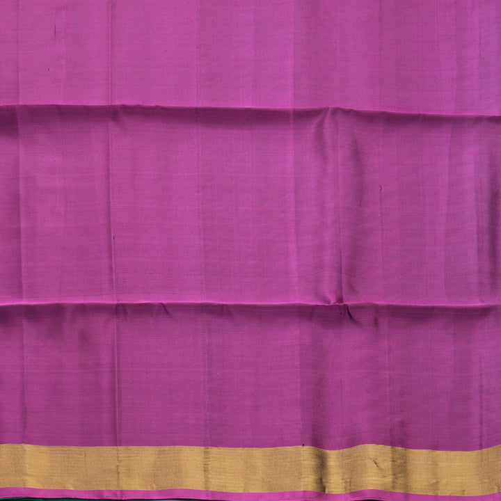 Hayagrivas Green Handloom Soft Silk Saree KBF883H1-6