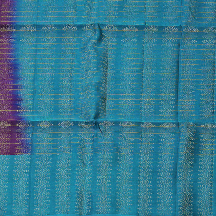 Hayagrivas Purple Handloom Soft Silk Saree KBF883H13-1