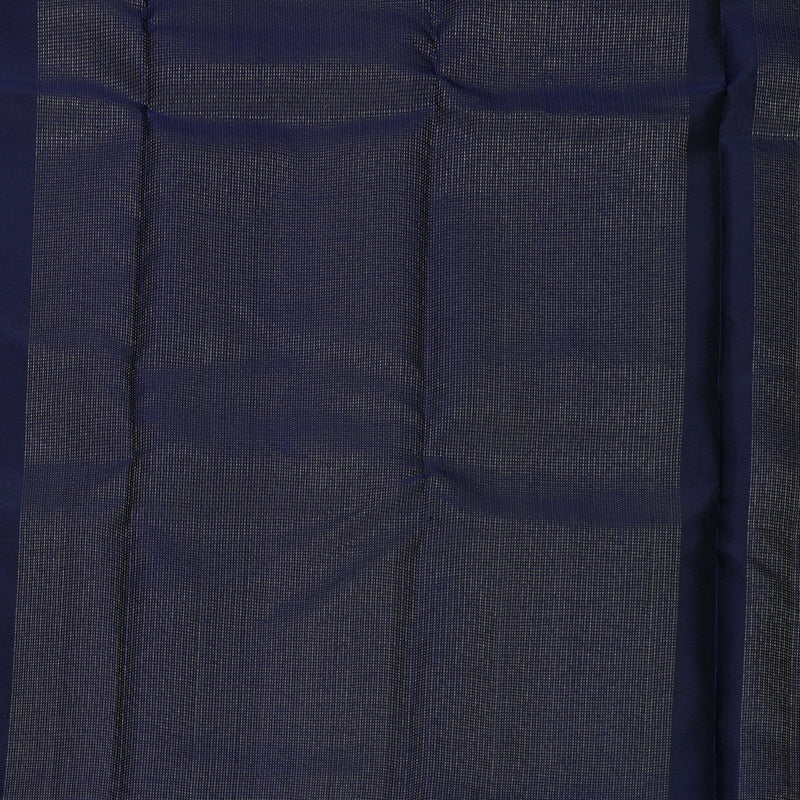 Hayagrivas Navy Blue Handloom Soft Silk Saree KBF883H18-1