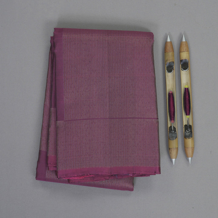 Hayagrivas Purple Handloom Soft Silk Saree KBF883H18-2