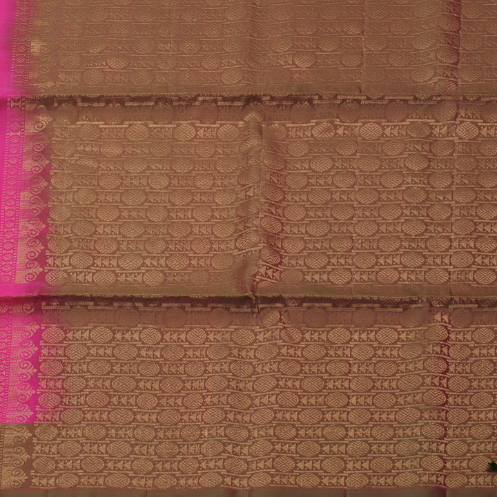 Hayagrivas Rani Pink Handloom Soft Silk Saree KBF883H2-11