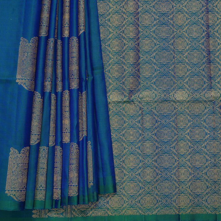 Hayagrivas Mayilkazhuthu Handloom Soft Silk Saree KBF883H21-8