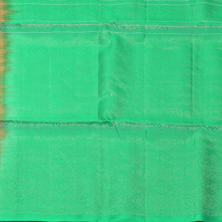 Hayagrivas Carrot Orange Handloom Soft Silk Saree KBF883H3-3