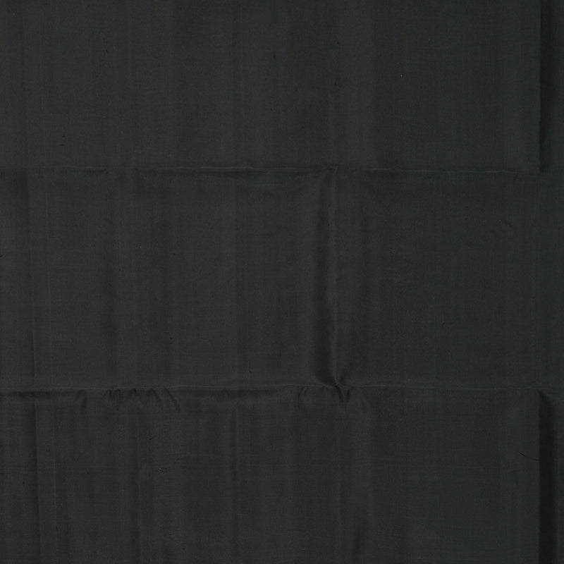 Hayagrivas Black Handloom Soft Silk Saree KBF885H12-1