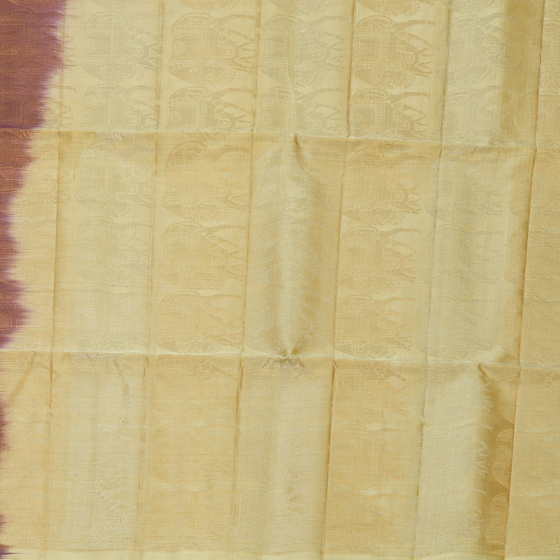Hayagrivas Brinjal Purple Handloom Soft Silk Saree KBF885H13-2