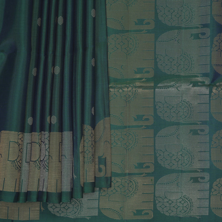 Hayagrivas Mayilkazhuthu Handloom Soft Silk Saree KBF885H13-3
