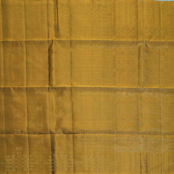 Hayagrivas Honey Mustard Handloom Soft Silk Saree KBF885H15-1