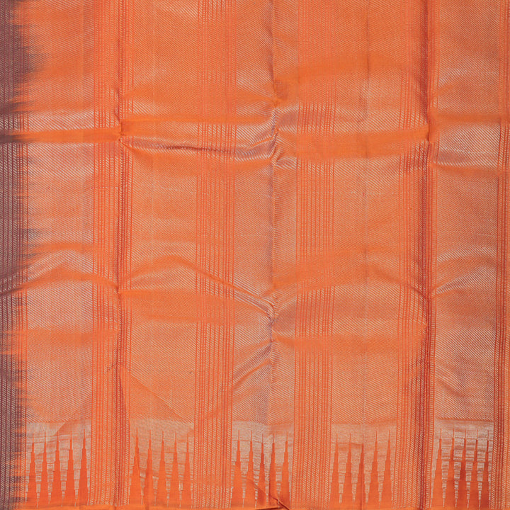 Hayagrivas Kanchana Brown Handloom Soft Silk Saree KBF885H17-2
