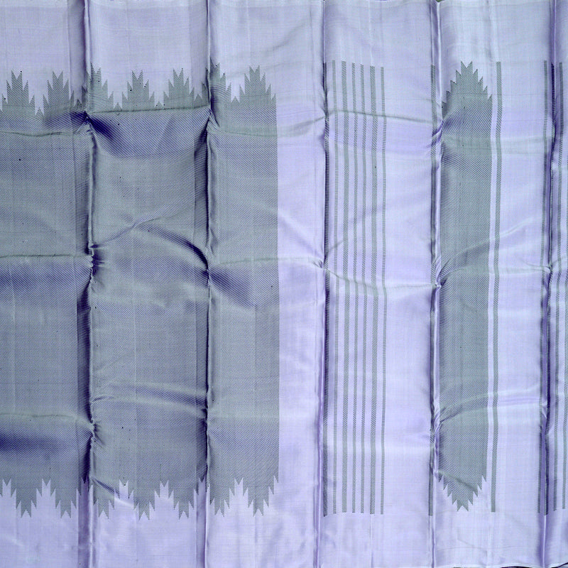 Hayagrivas Lilac Handloom Soft Silk Saree KBF885H18-3