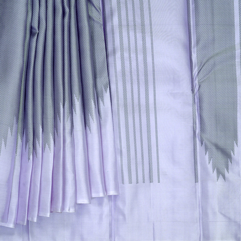 Hayagrivas Lilac Handloom Soft Silk Saree KBF885H18-3