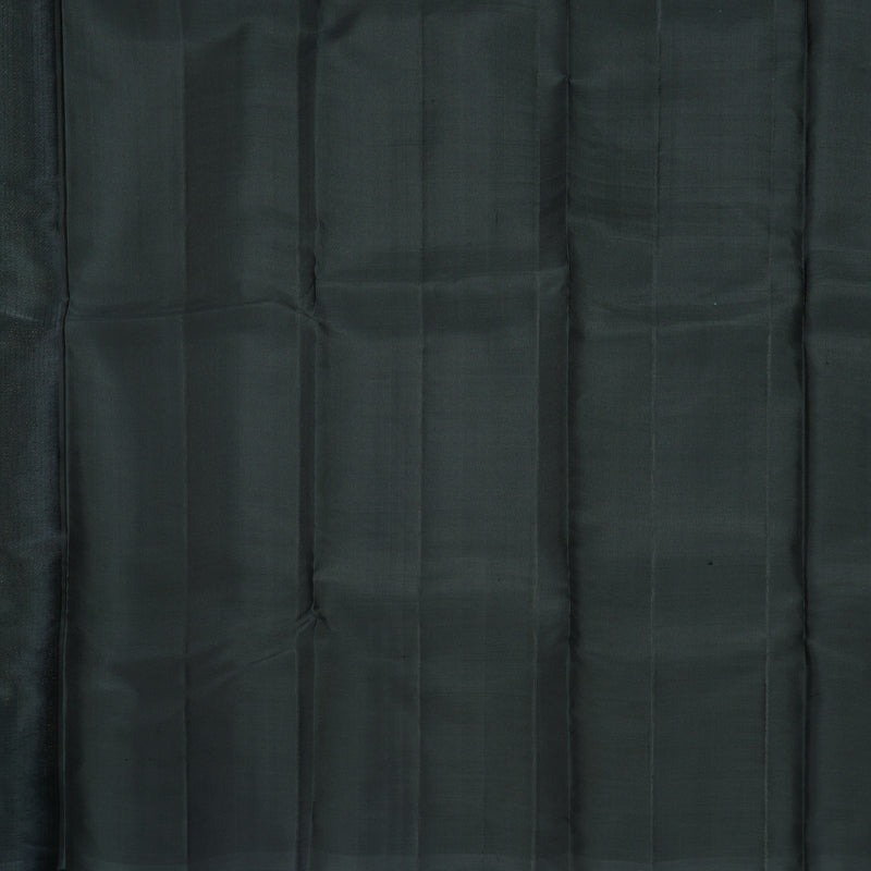 Hayagrivas Black Handloom Soft Silk Saree KBF885H20-2