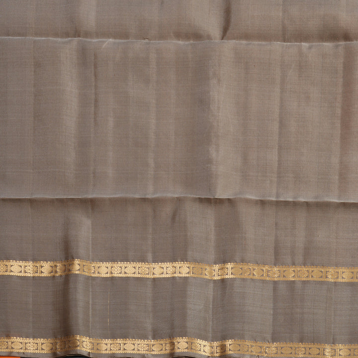 Hayagrivas Orangish-Pink Handloom Soft Silk Saree KBF887H1-1
