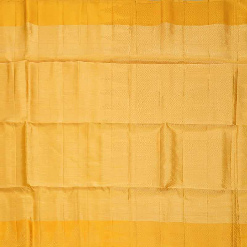 Hayagrivas Mustard Yellow Handloom Soft Silk Saree KBF887H2-2