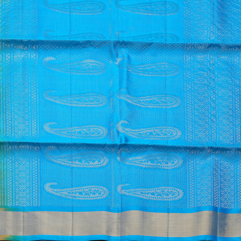 Hayagrivas Honey Mustard Handloom Soft Silk Saree KBF887H3-1