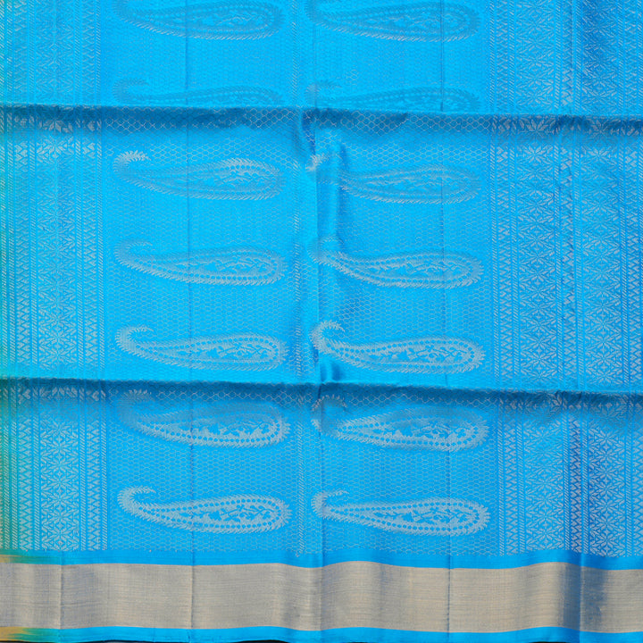 Hayagrivas Honey Mustard Handloom Soft Silk Saree KBF887H3-1