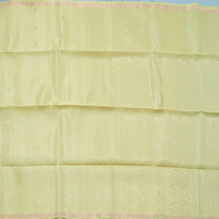 Hayagrivas Pista Green Handloom Soft Silk Saree KBF887H7-6